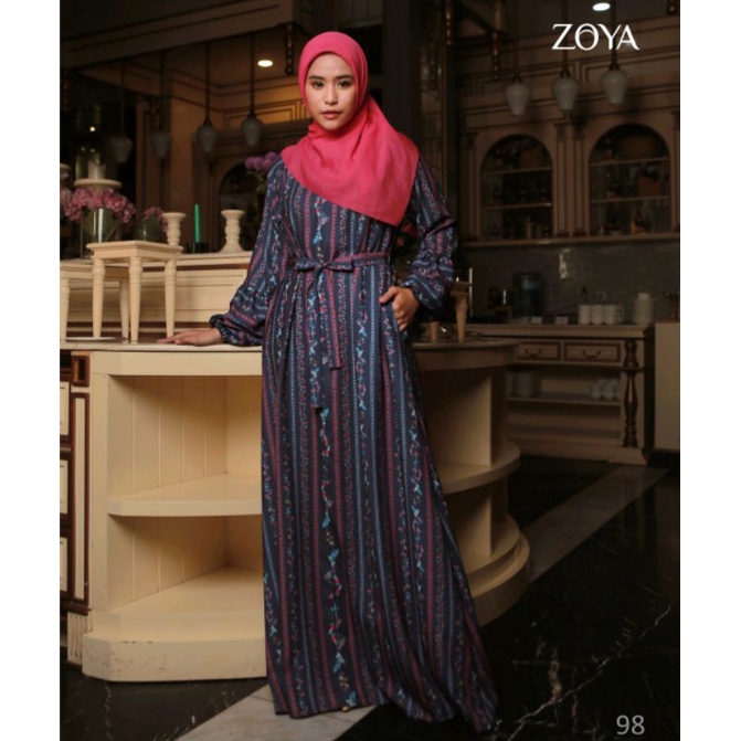 Zoya Gamis Marmara  - Dress Wanita | Lebaran 2022