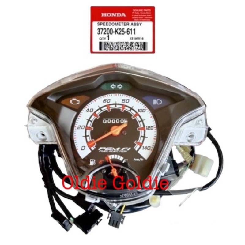 37200-K25-611 Speedometer Beat Fi iss idling stop AHM