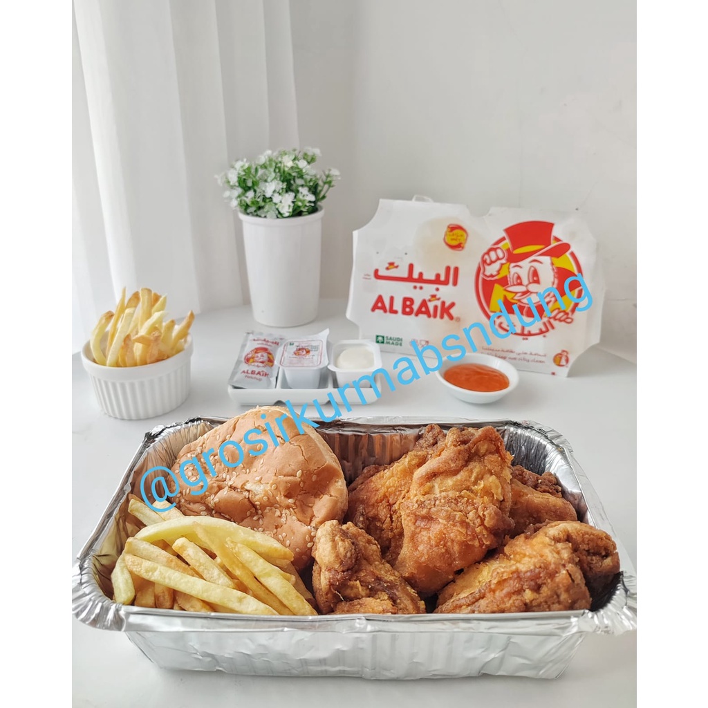 

Fried Chicken Ayam Albaik Original Impor Arab Saudi Ayam Goreng Arab Al Baik