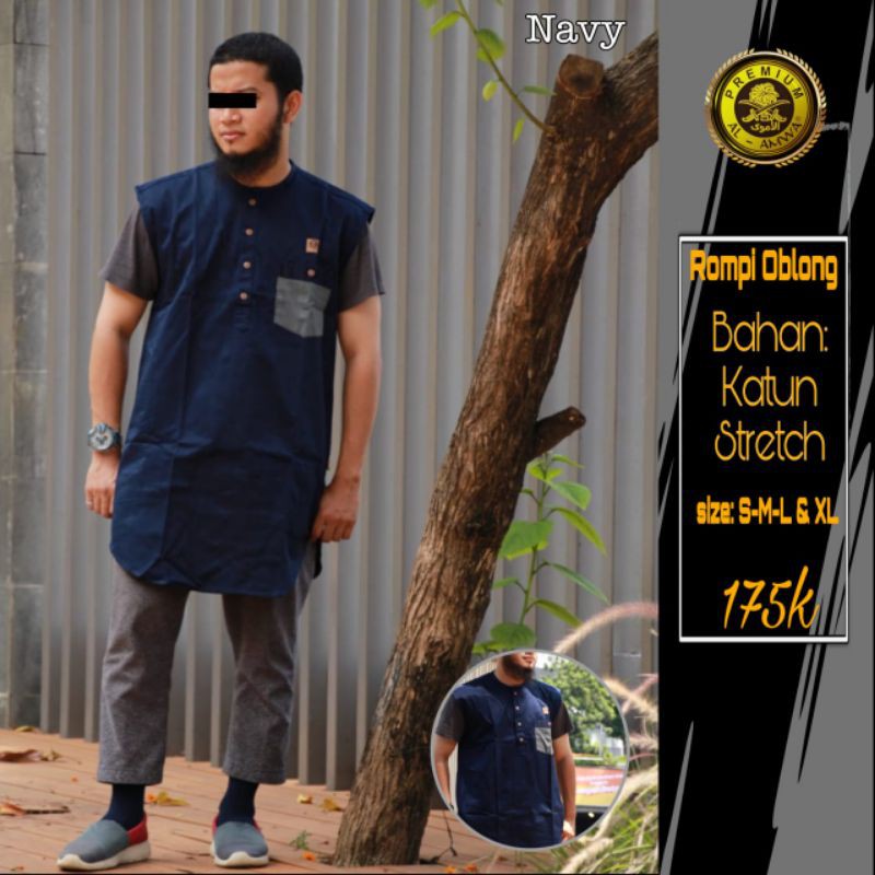 Rompi sholat - Gamis - Rosal - kurta rompi - gamis anak