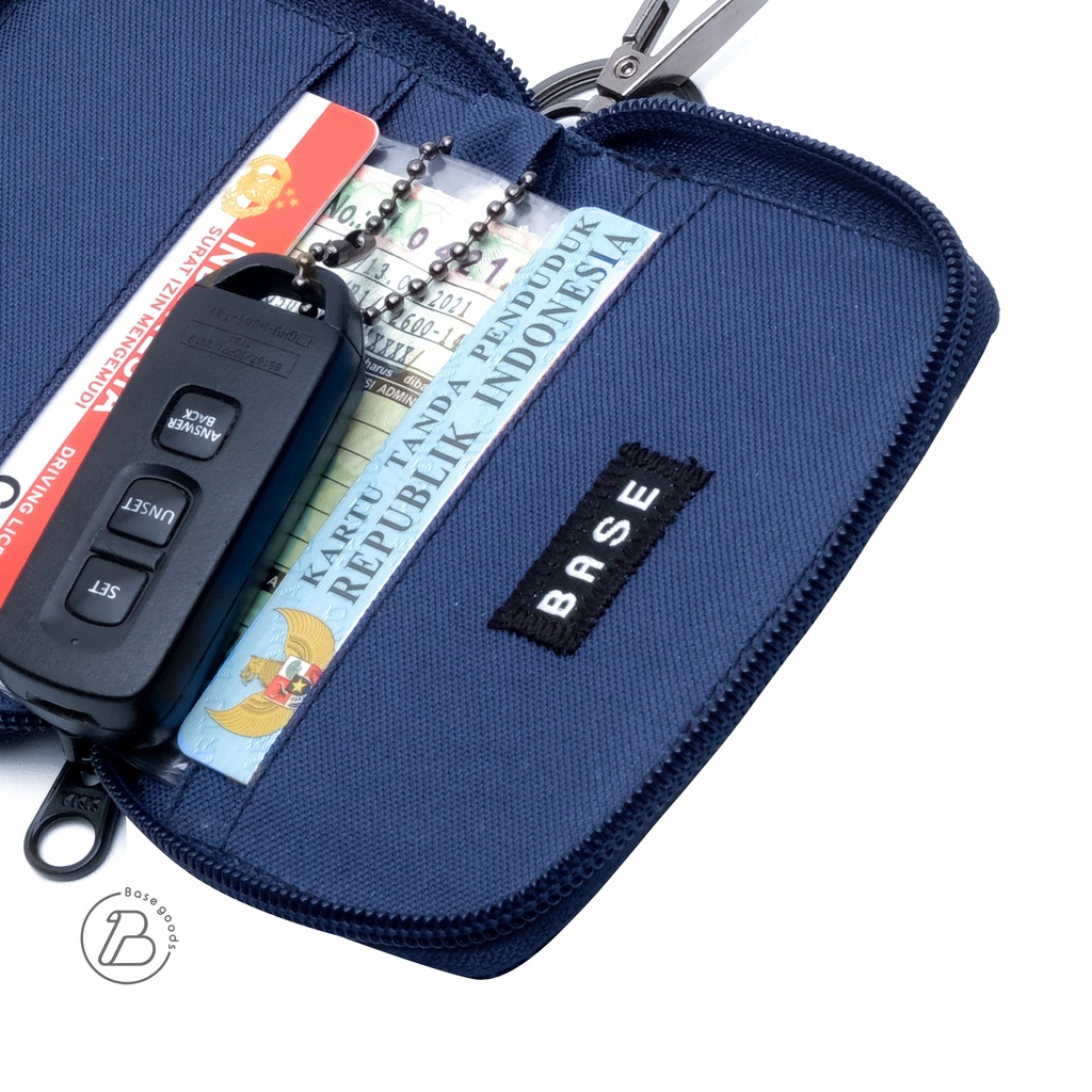 Dompet STNK Motor Mobil Kartu SIM eToll Gantungan Kunci Keyless Smartkey - BDSS104