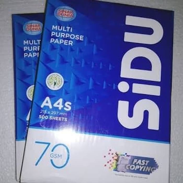 Jual Kertas Hvs A4 70 Gr Sidu 1 Dus Shopee Indonesia