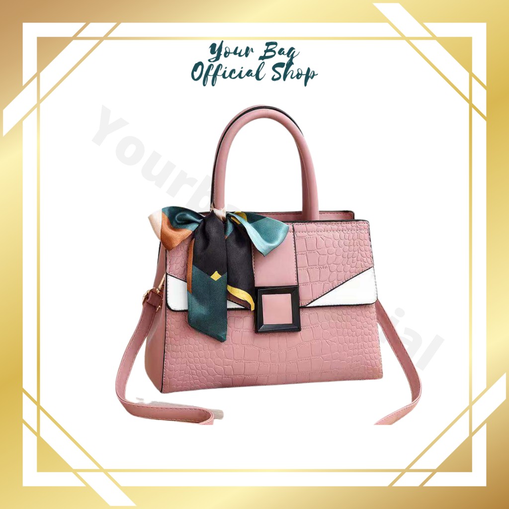 YBOS - Tas Wanita Hand bag Wanita Tas Kerja Tas Mewah Import DL068 Series