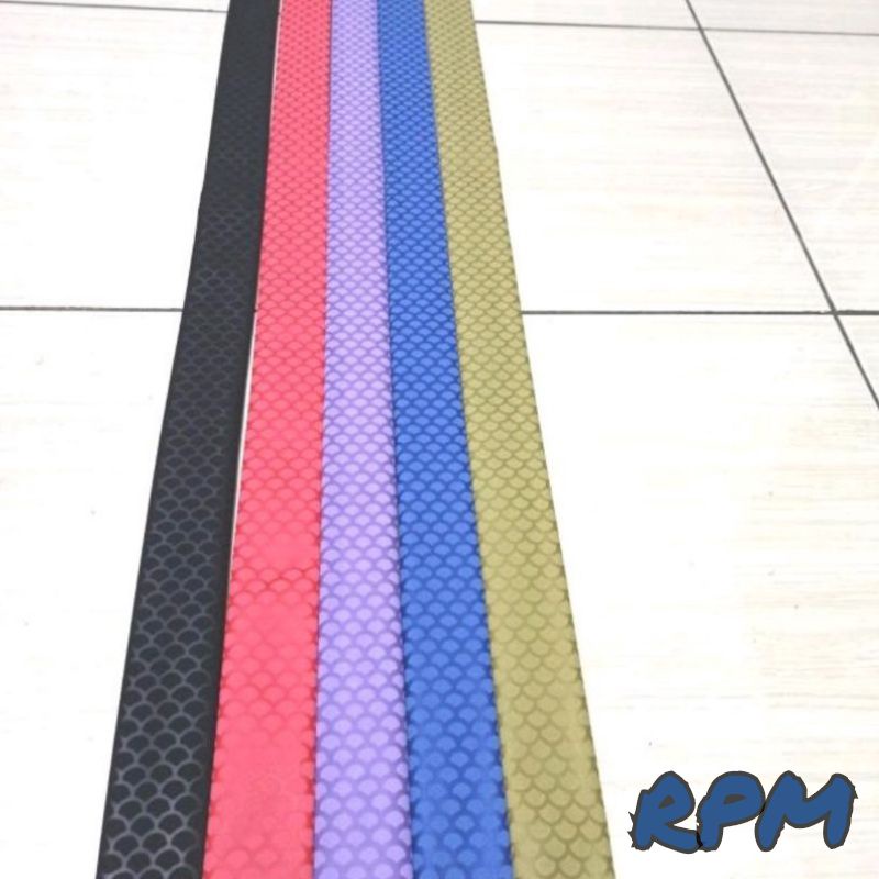 Karet Bakar/Heat shrink tube Pelindung Joran Tegek Type Sisik dan Transparan Panjang 100cm & 50cm