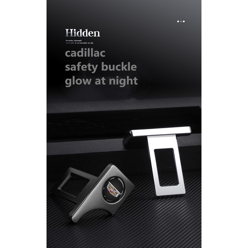 Klip Gesper Sabuk Pengaman Mobil Bercahaya Untuk cadillac