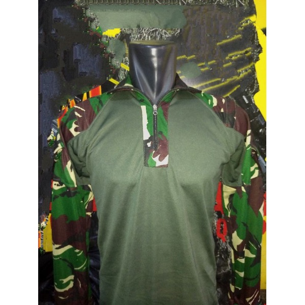 Baju BDU Lengan Panjang Bahan Dryfit