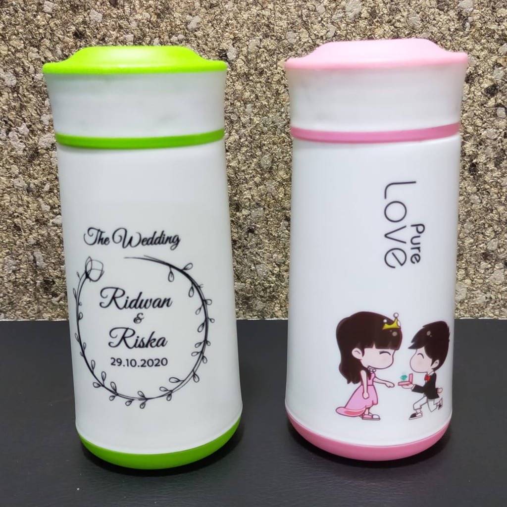 

Promo Terbaru 80 Pcs Souvenir Botol Kaca PURE LOVE Kecil Free sablon Free Packing Tile