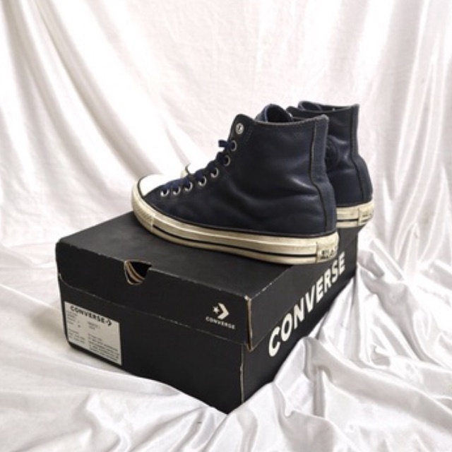 Converse CT HI Navy Leather