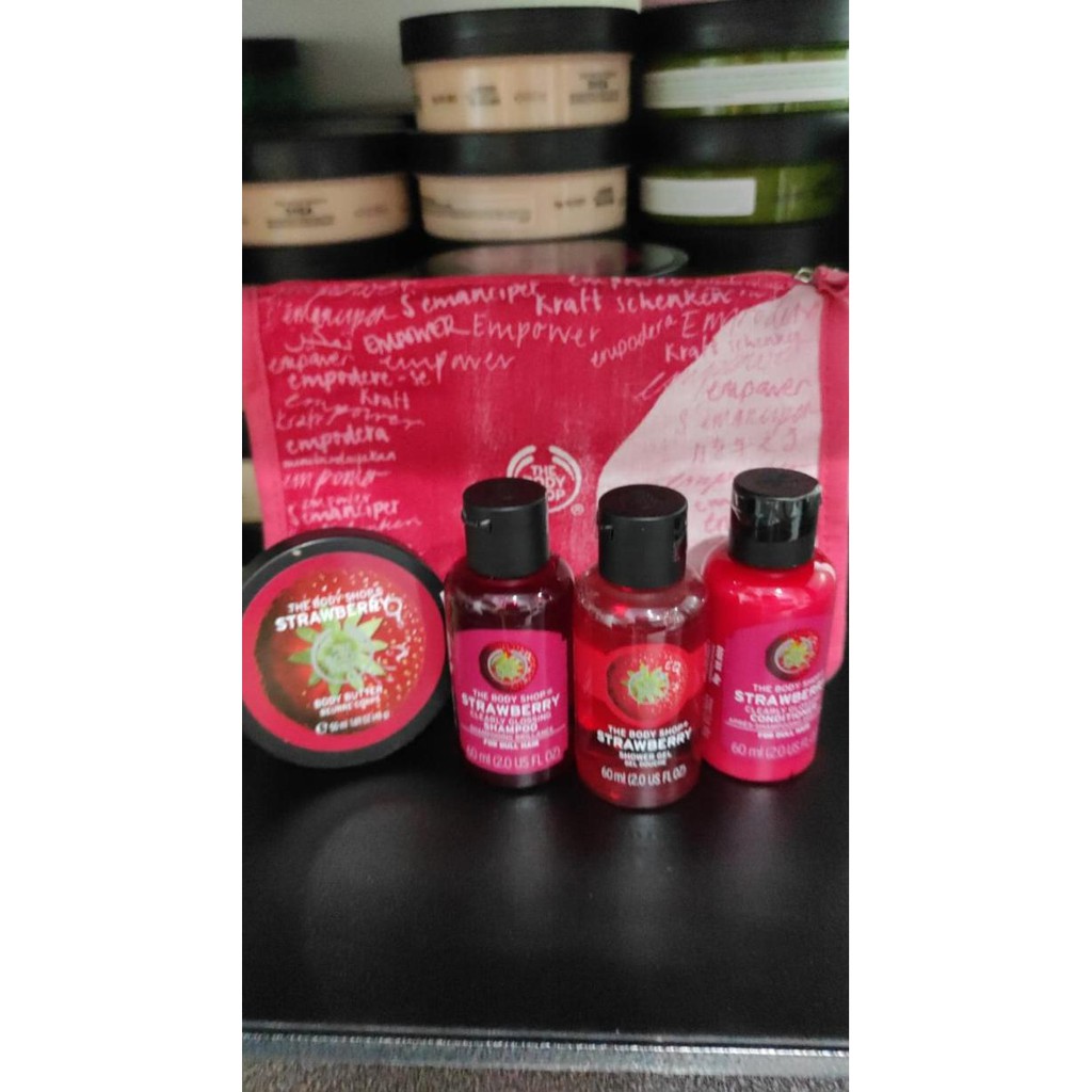 

THE BODY SHOP - GIFT BAG PACKAGE (STRAWBERRY) TERLARIS