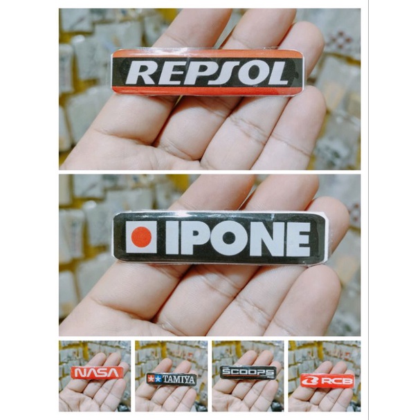 STICKER HONDA EMBLEM TIMBUL 3D LOGO PROSTREET BOX FILTER VARIO