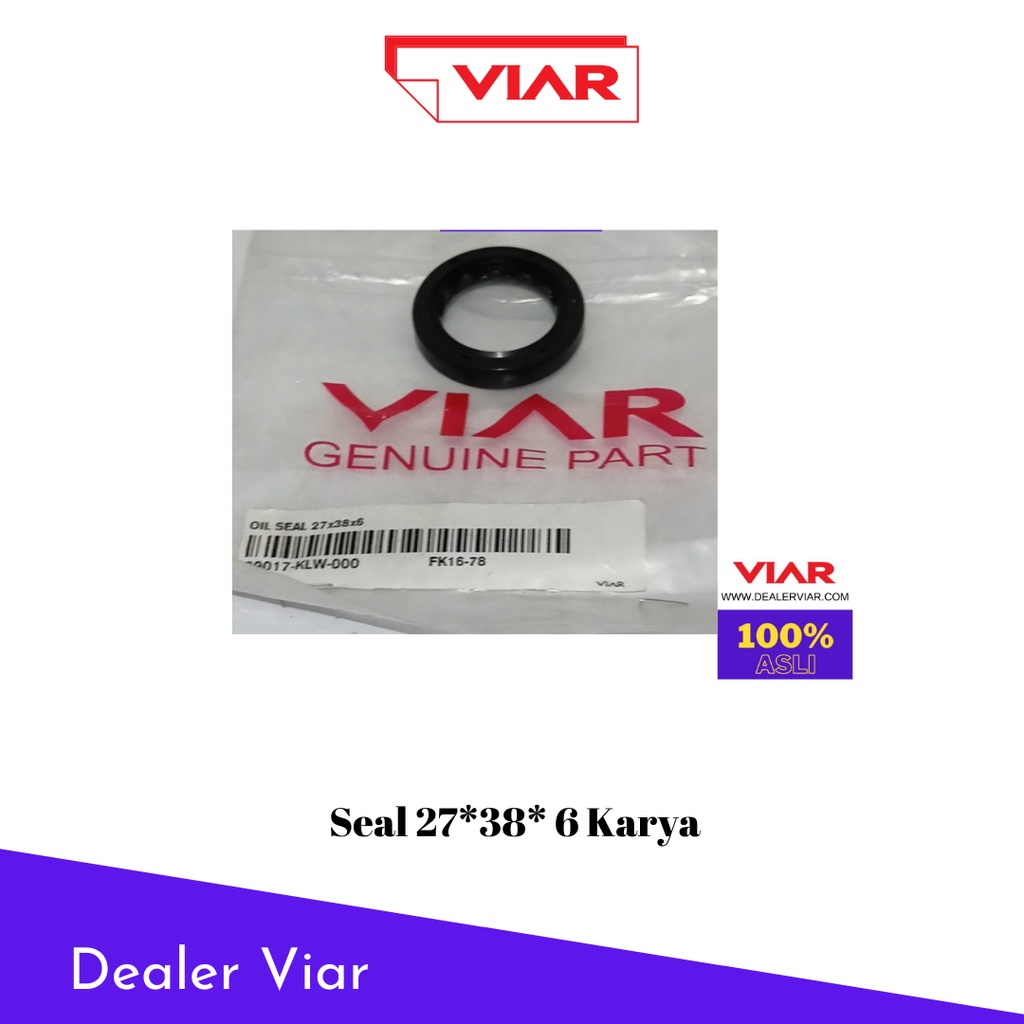 Sil Roda Belakang Motor Roda Tiga Viar 300cc (OIL SEAL 27x38x6)