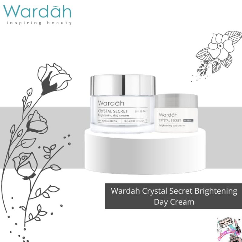 ☃Cutezz_Ching1☃Wardah Crystal Secret Brightening Day Cream 30g