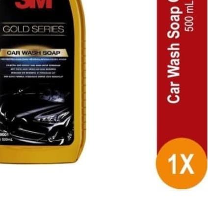 ♪ 3M CAR WASH SOAP GOLD SERIES SABUN PEMBERSIH CUCI MOBIL 3M 500 ML ➶