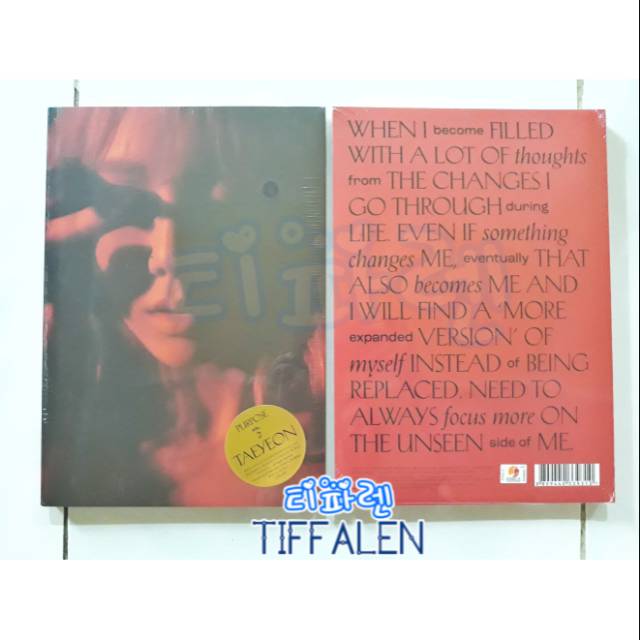 SNSD Taeyeon - Purpose (DELUXE Edition) + Poster