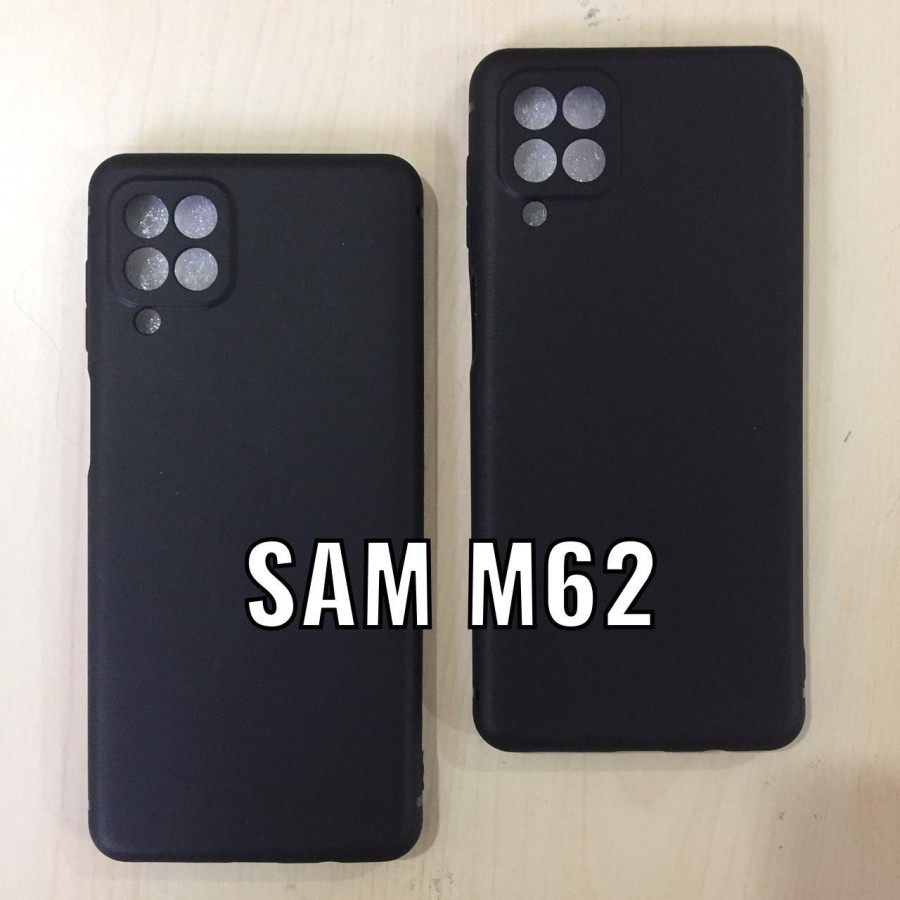 SAMSUNG S21 FE M62 M52 M32 M22 A12 M12 A22 4G A22 5G CASE SOFTCASE BLACK PREMIUM COVER CASING PROTECT CAMERA SOFT CASING SILIKON HITAM COVER PELINDUNG KAMERA S21FE