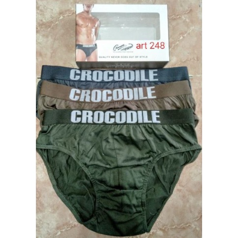 248 Crocodile Celana Dalam CD Pria 248 (3in1)