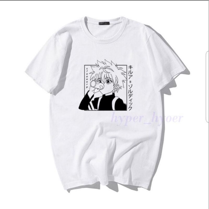 koas wibu lovers tees kaos anime mangga killua hunter x hunter