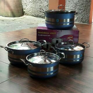 PANCI SET OMIZU / OMIZU COOKWARE SET STAINLESS