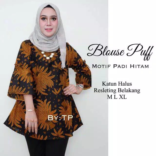 3PCS 100RB Blouse Puff Kode 12345 Habisin Stok