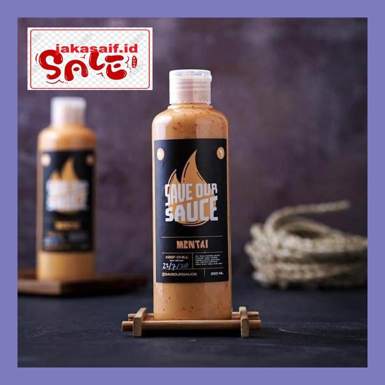 

504Sbu Save Our Sauce | Mentai | 250 Ml (Saus, Saos, Mentaiko) Sporty Bud0Mb