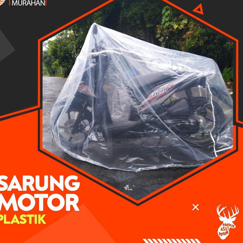 Murah!!!  Sarung / Cover Motor Plastik Disposable