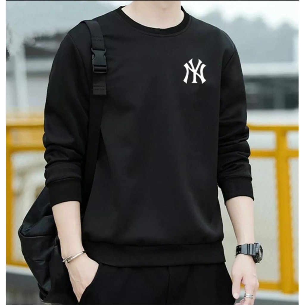 NY SWEATER CRAWNECK || SWEWTER BASIC || SIZE M - L - XL #NYS