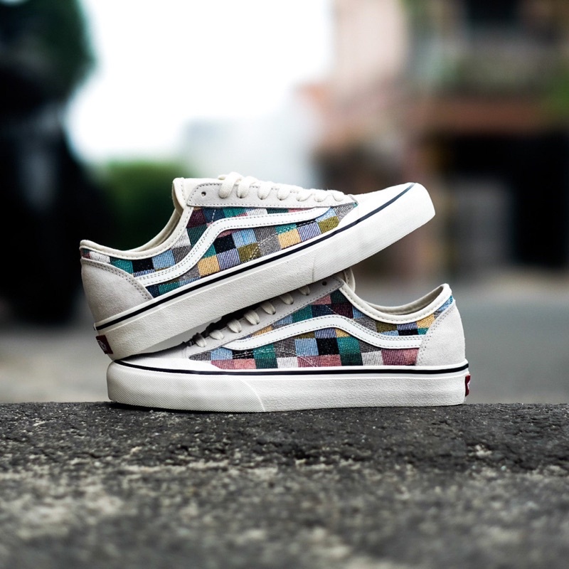 VANS STYLE 36 DECON SF WOVEN CHECKERBOARD “MULTICOLOUR” ORIGINAL 100%