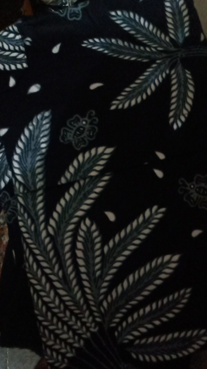 Ori Tille Batik Couple Brukat Tulle Silvia Arca Selendang