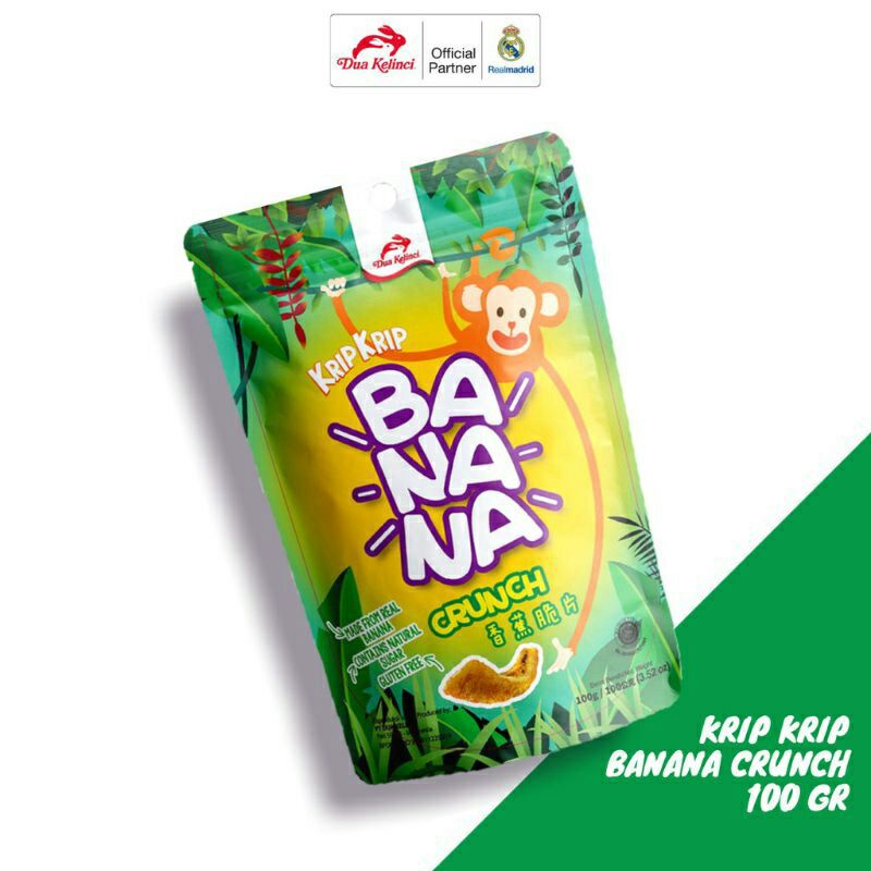 

DEKA krip krip banana crunch 80gr kemasan baru .