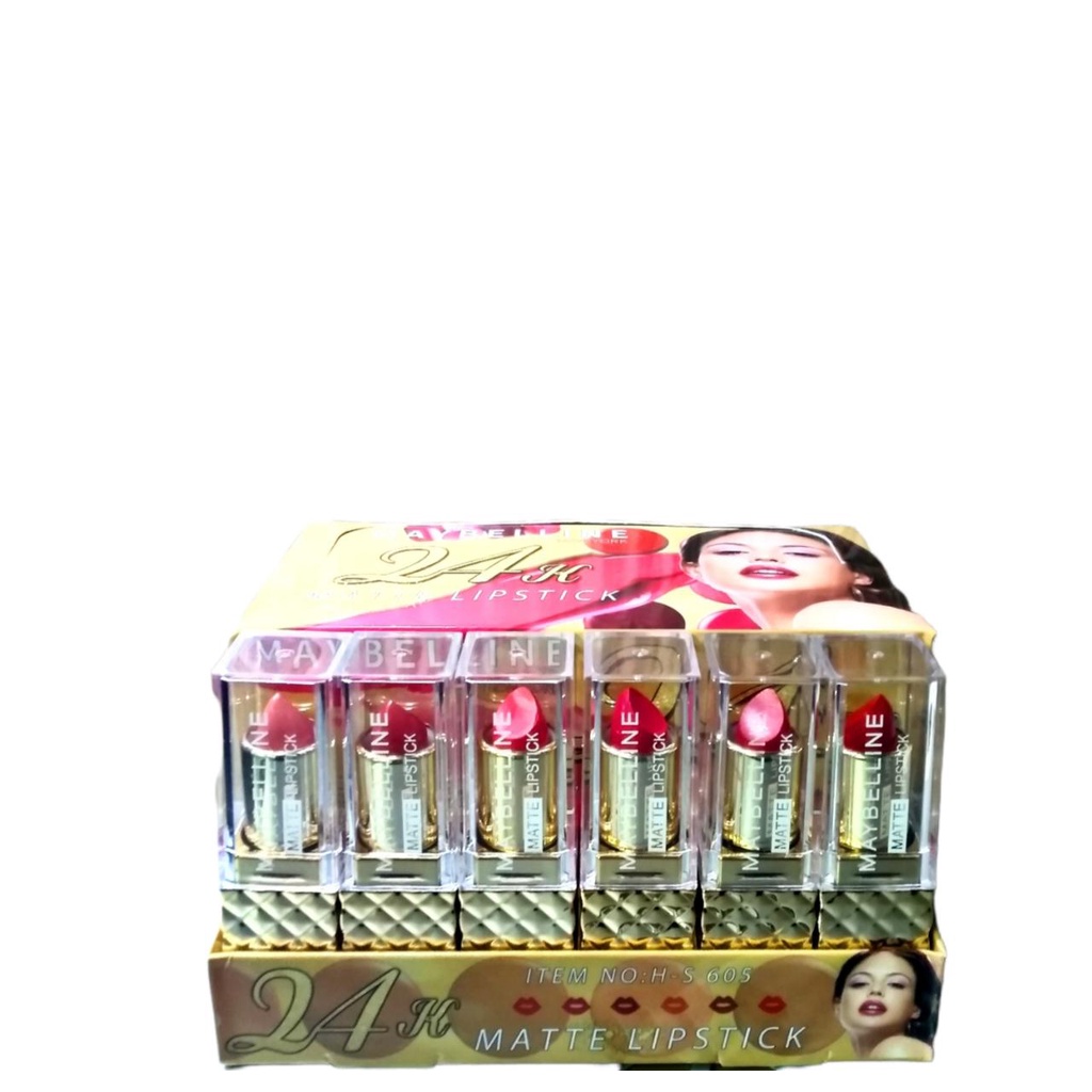 [PERBOX] LIPSTICK MAYBELLINE NEWYORK NO 8002-2 /  lipstik maybelline 601/ lipstik maybelline 613
