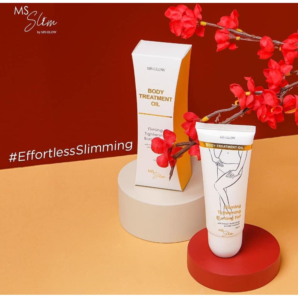 Body Treatment Oil: Body Contouring - MS Glow Original - Qheesnaofficial