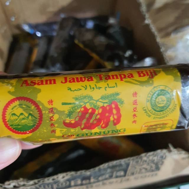 

Asam jawa tanpa biji cap gunung