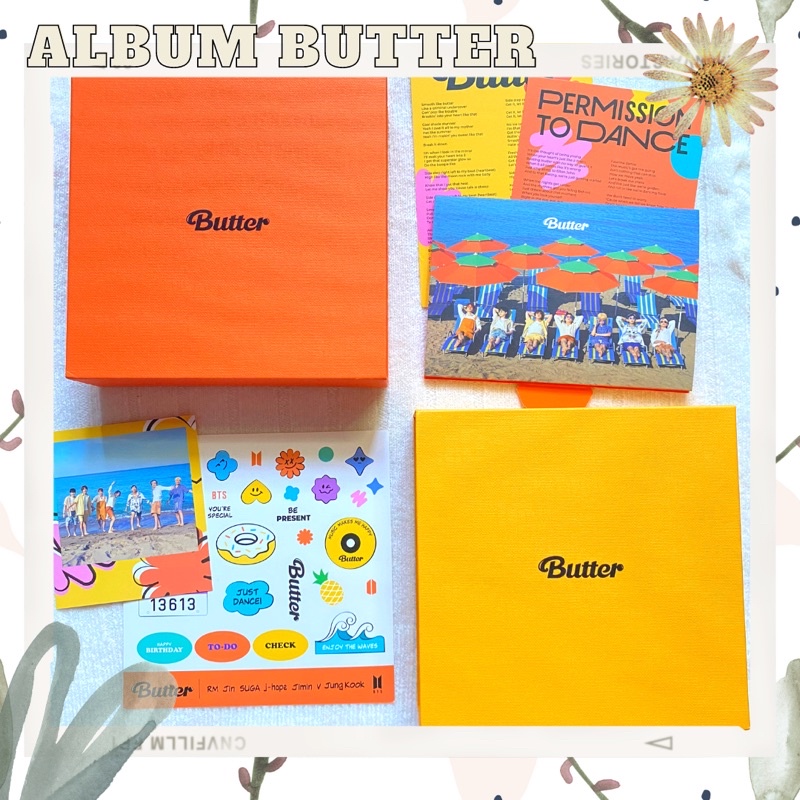 [+POSTER] READY ALBUM BTS BUTTER SEALED WEVERSE POB PHOTOSTRIP JUNGKOOK TAEHYUNG ALBUM ONLY BUTTER A