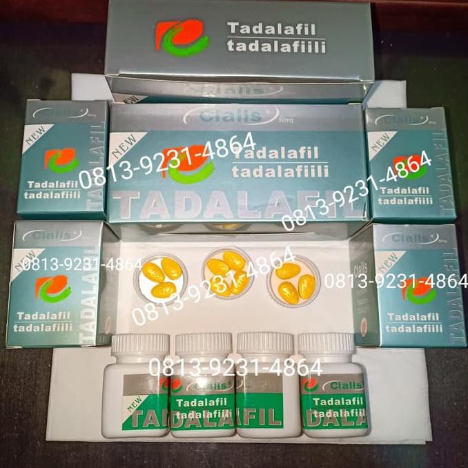 ♛ TERLARIS OBAT HERBAL♛ CIALIS-50MG ASLI 1 BOTOL ISI 10 PILL SIAP KIRIM ON SALE