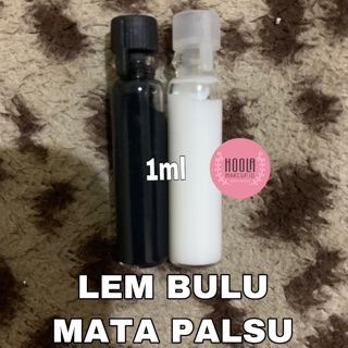 Image of Lem bulu mata palsu eyelash adhesive glue latex 1ml mini