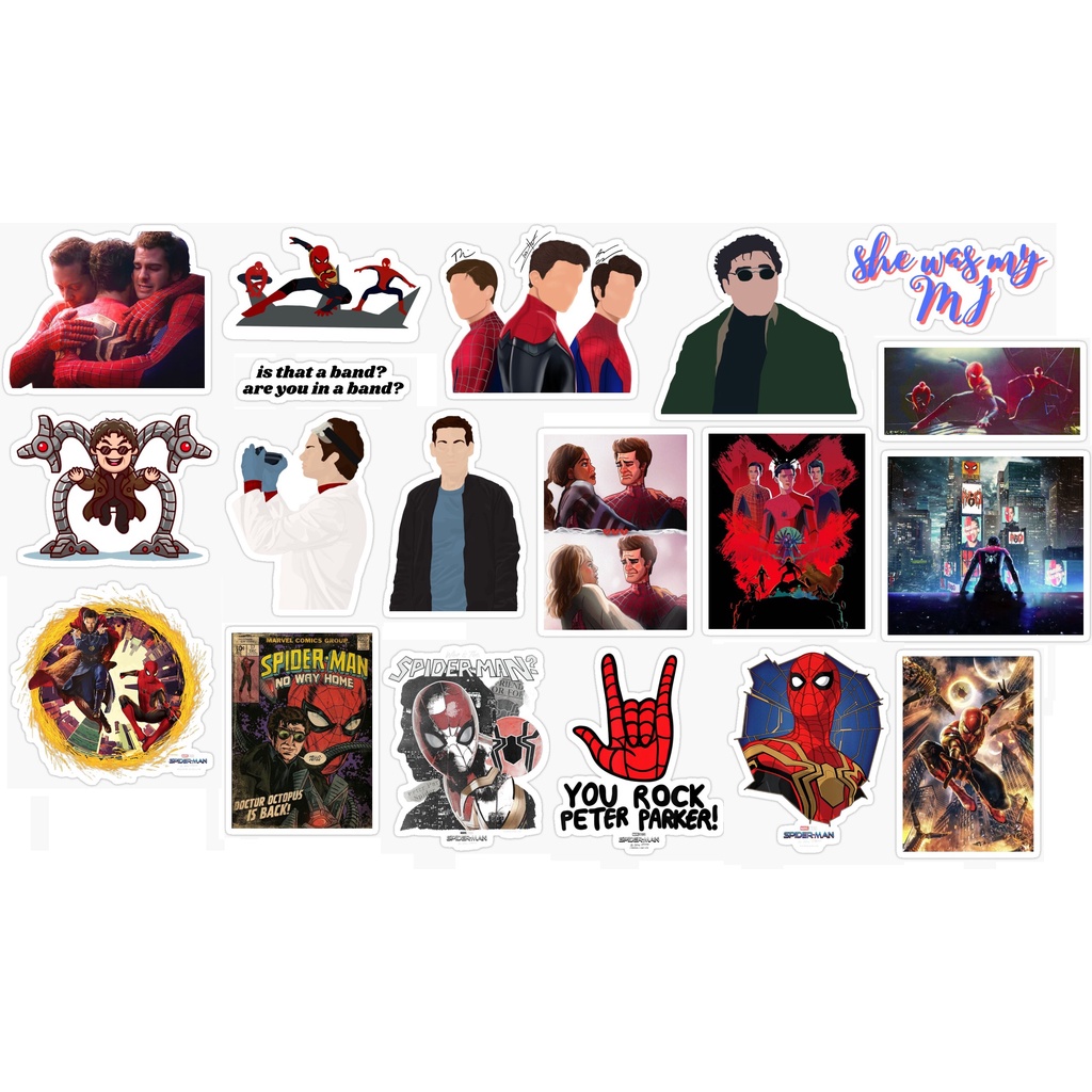 

Spiderman no way home sticker pack