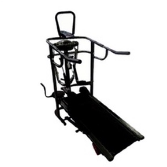 TREADMILL MANUAL SECOND BLACK 6 FUNGSI SECOND MURAH MERIAH