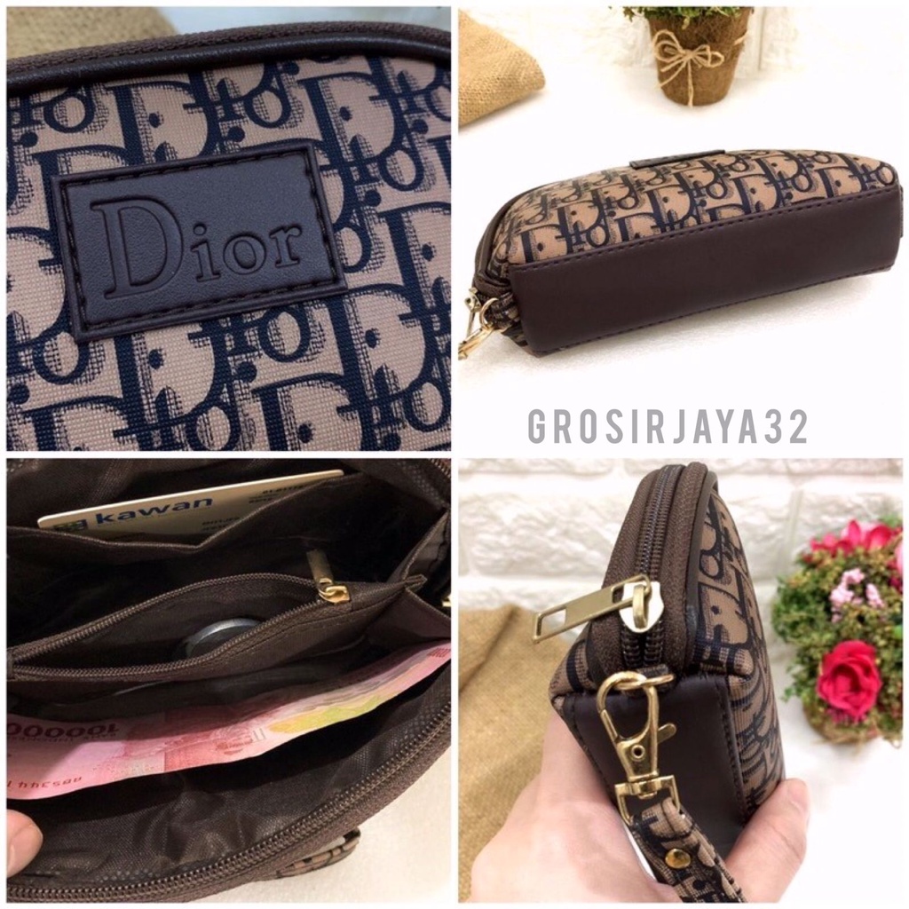 (GROSIRJAYA32) DOMPET DYOR Bakpau ( SUPER PREMIUM ) kualitas KW/Dompet Oval Dyor