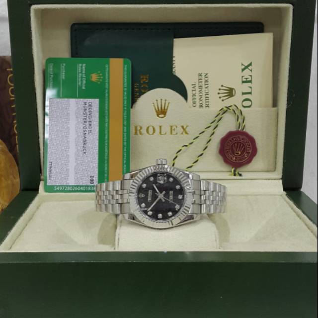 Jam tangan Rolex silver