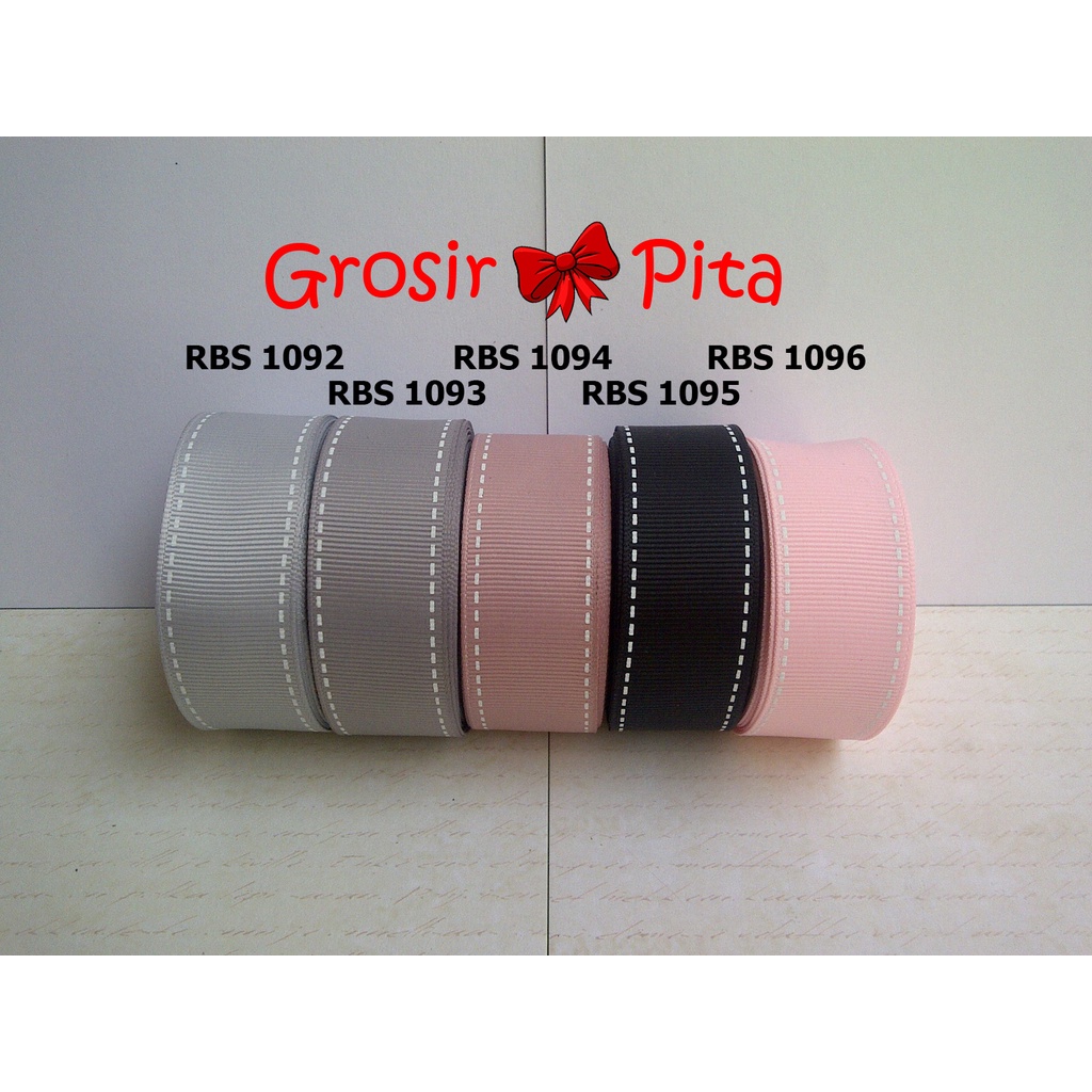 

(25 yard) Pita Grosgrain Motif RBS 1092,1093,1094,1095,1096 | Toko Bahan Craft | Grosir Pita