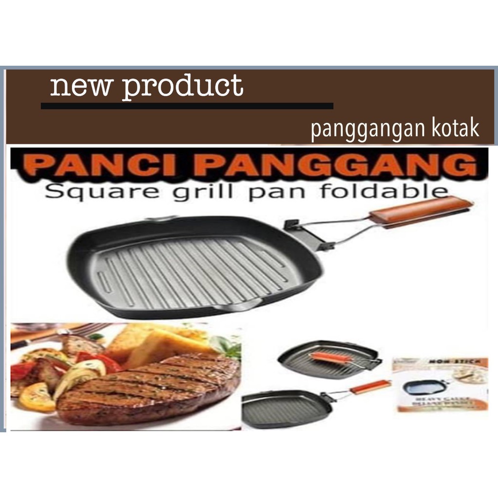 square grilled pan/teflon wajan bbq/panggangan serbaguna/panggangan daging murah /panggangan teflon
