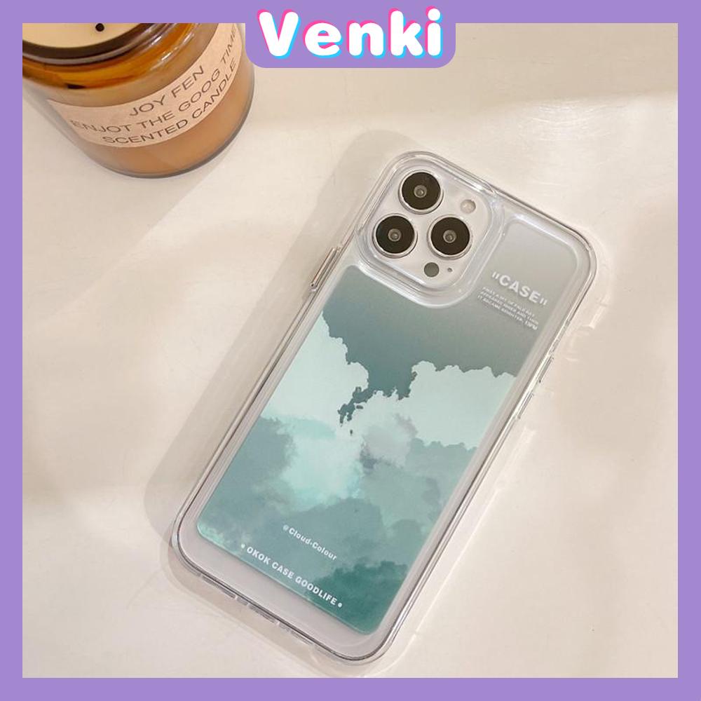 iPhone Case Silicone Soft Case Clear Case Shockproof Camera Protection Metal Button Gradient Cloud Compatible For iPhone 11 iPhone 13 Pro Max iPhone 12 Pro Max iPhone 7 Plus xr