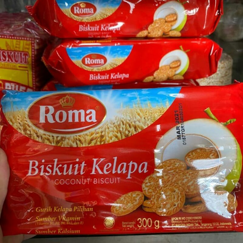 

ROMA Roti Biskuit Kelapa