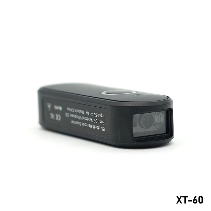 XT-60 1D/2D Pocket Portable Barcode Scanner Black USB+Bluetooh+2.4G