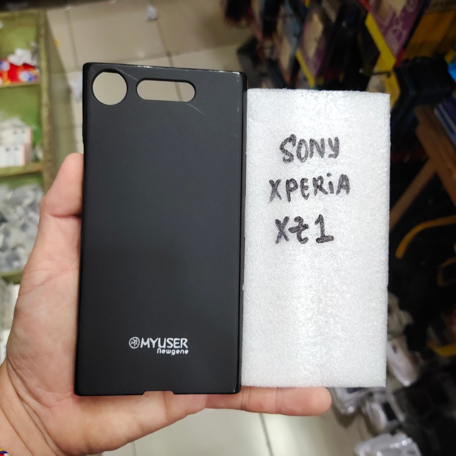 SONY XPERIA Z3 / D6603 / D6643 / D6653 , XZ1 , Z4 / Z4 BIG , X PERFORMANCE , XZ2 PREMIUM , XZ2 MINI / XZ2 COMPACT , Z5 MINI / Z5 COMPACT , XPERIA 5 silikon karet hitam soft case mantul murah meriah