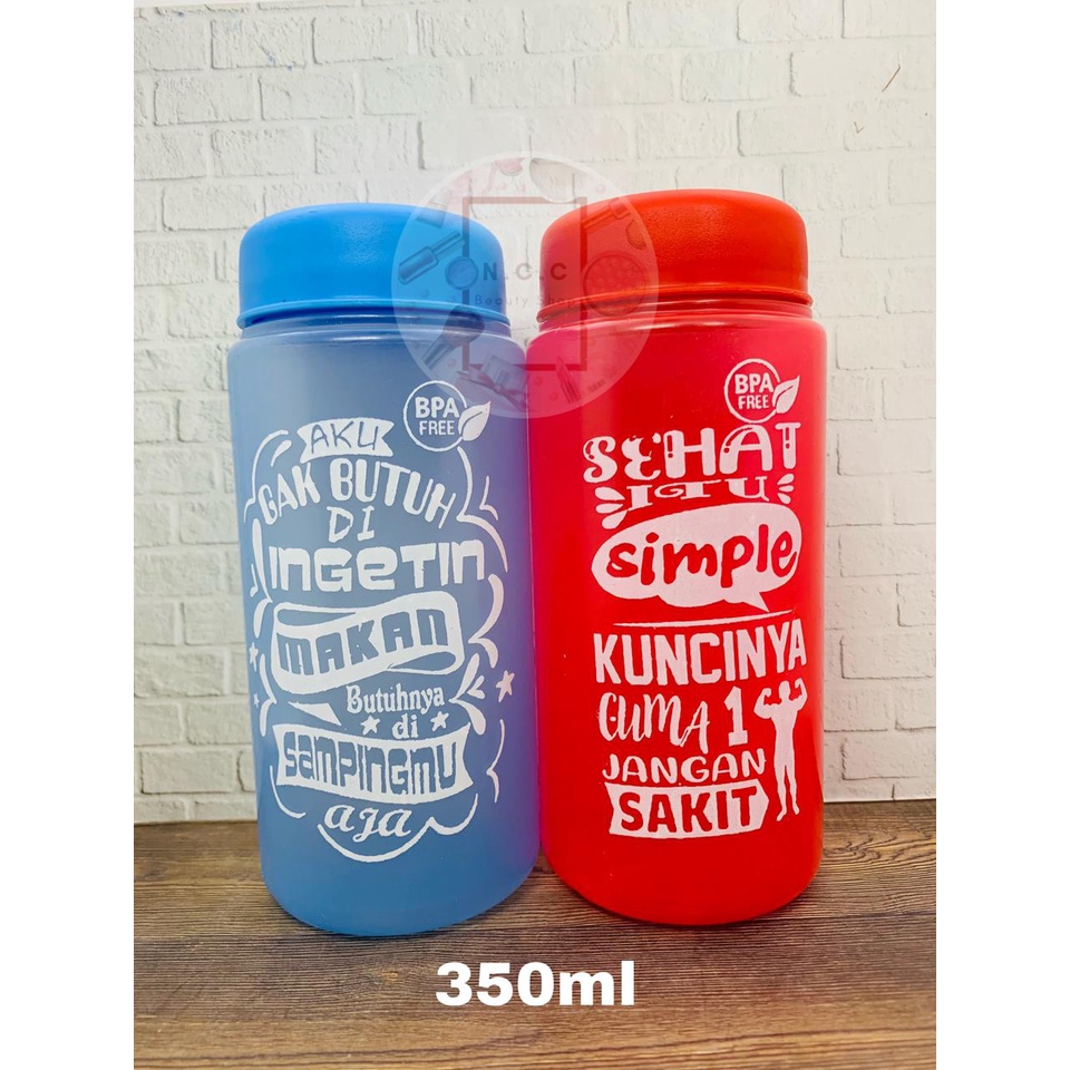 ^ KYRA ^ Botol Minum My Bottle Merek Biggy - Bahan Plastik Lunak - BPA FREE