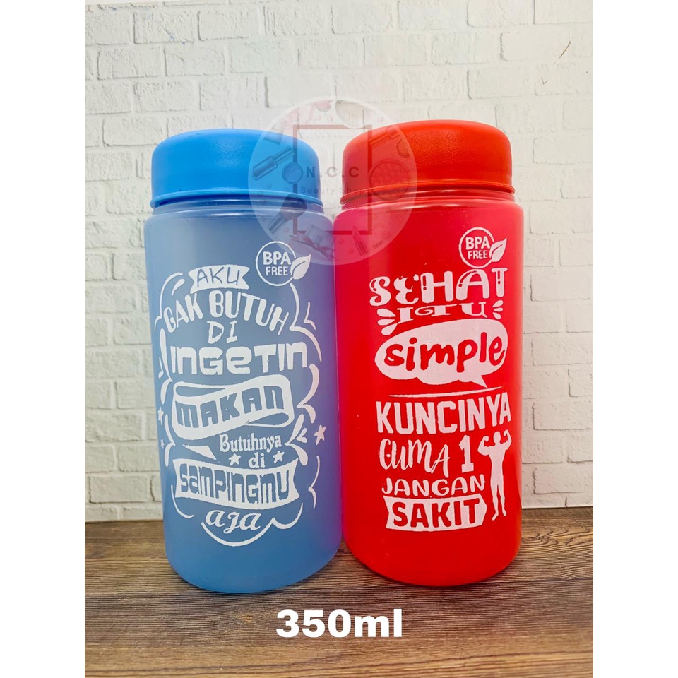 [ASLI] [BIGGY] * NCC * Botol Minum My Bottle Merek Biggy - Bahan Plastik Lunak - BPA FREE