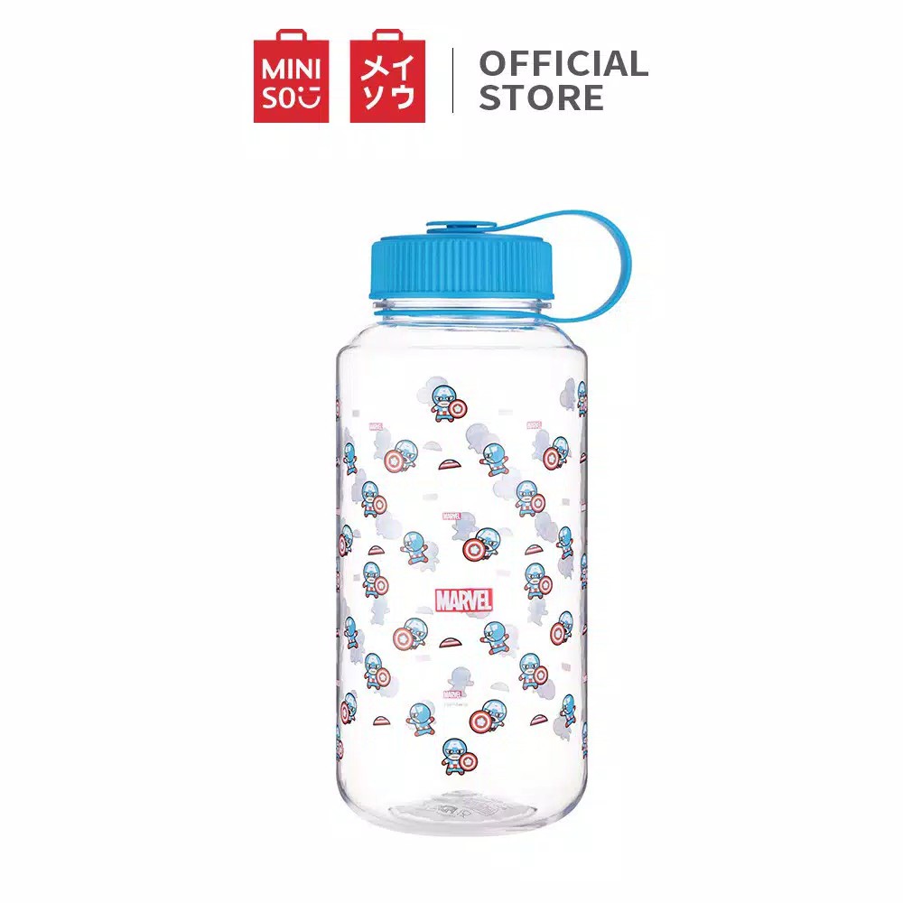 Miniso Botol Minum 1150ml Marvel Captain America