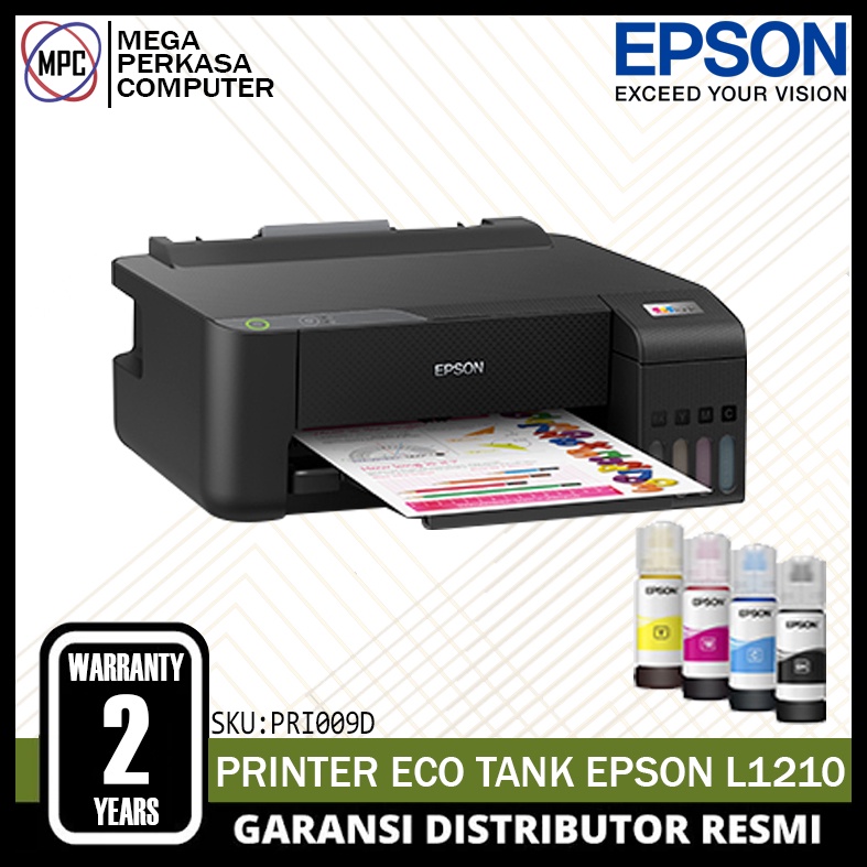 Epson Printer L1210 Printer Pengganti L1110 ( Print Only )