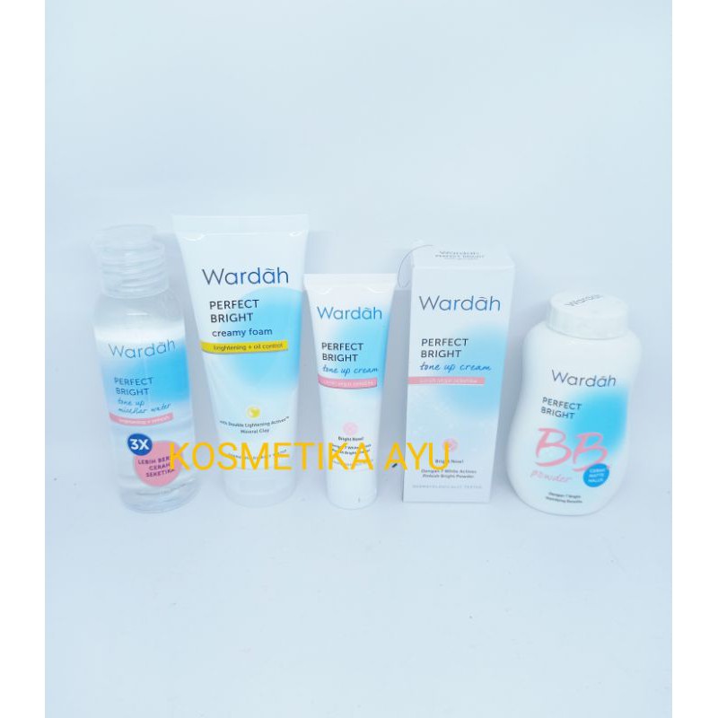 Wardah Perpfect Bright Satu Paket/ Wardah Untuk Kulit Berminyak